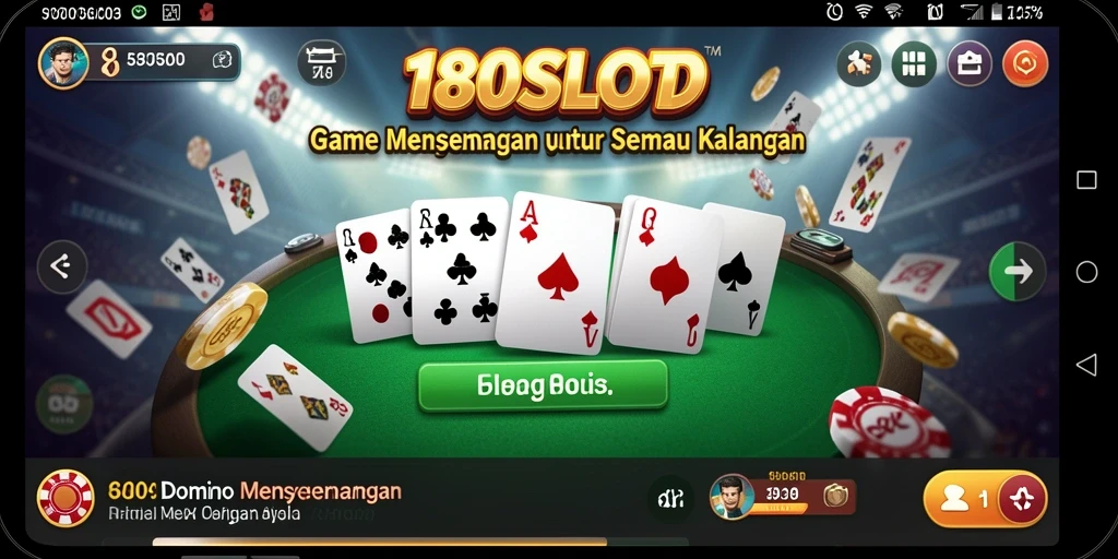 Tampilan gameplay seru dan interaktif dari 180SLOT.