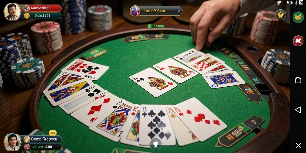Tampilan gameplay yang menarik dari game Gaple 93337.