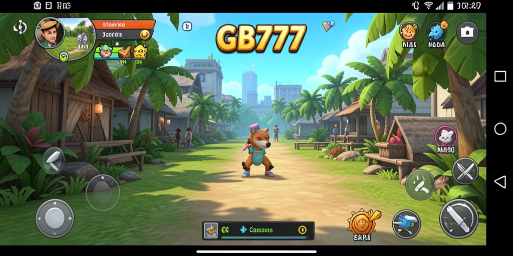 Tampilan gameplay GB777 yang menarik dan sederhana.