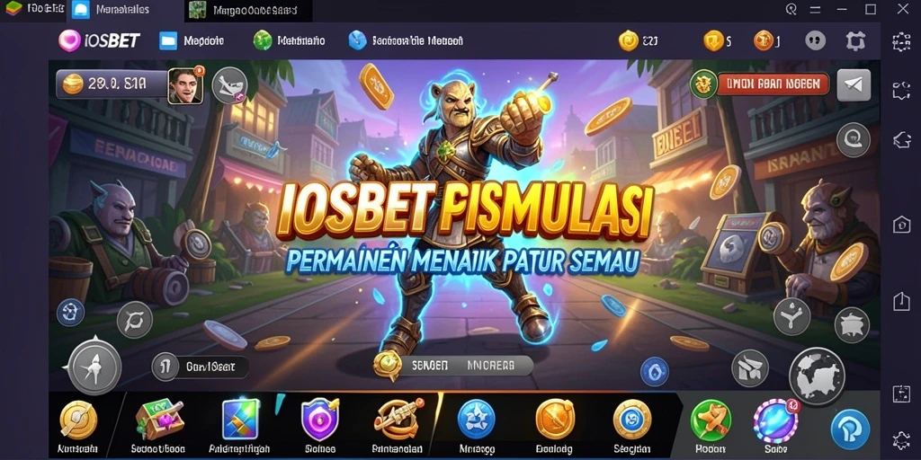 Gameplay IOSBET yang seru dan mengasyikkan dalam simulasi permainan.