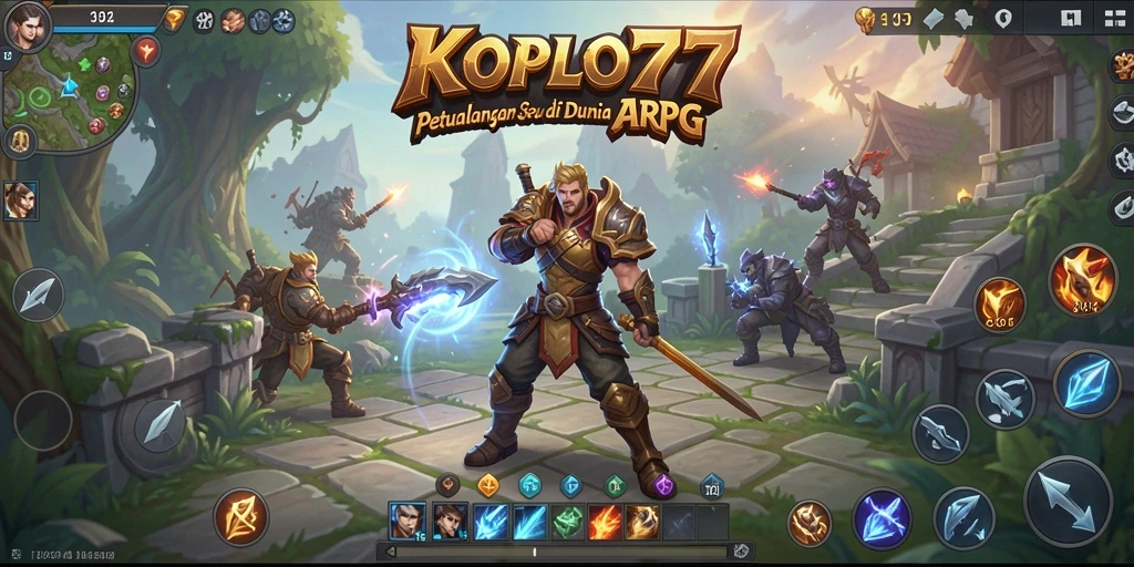 Tampilkan aksi seru dalam gameplay KOPLO77 dengan grafis yang mengesankan.