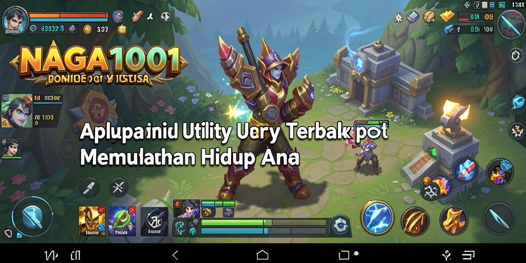 Tampilan antarmuka NAGA1001 yang memudahkan navigasi.