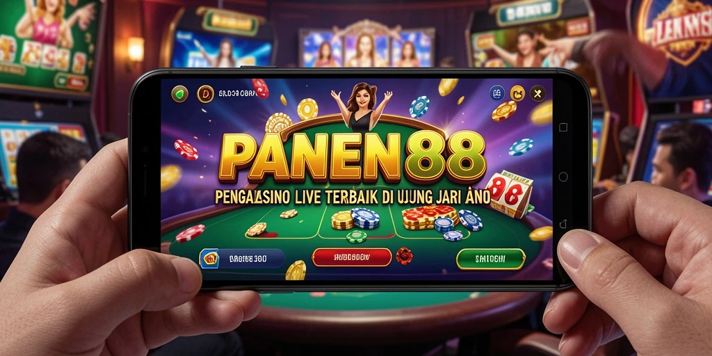 Gameplay seru dan interaktif dalam aplikasi Live Casino PANEN88.