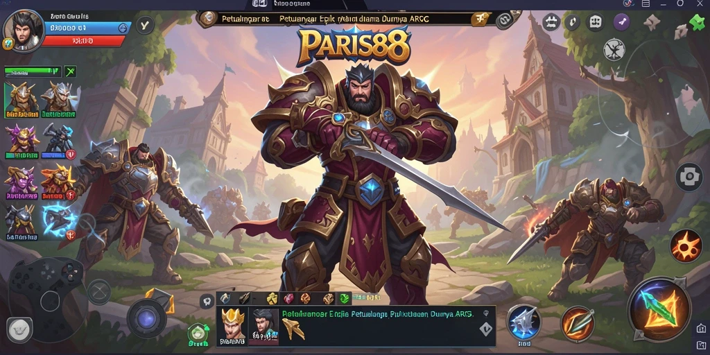 Gameplay mendebarkan dalam dunia fantasi ARPG.