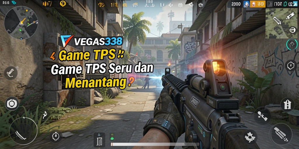 Tampilan gameplay menarik dari VEGAS338 dengan aksi tempur seru.