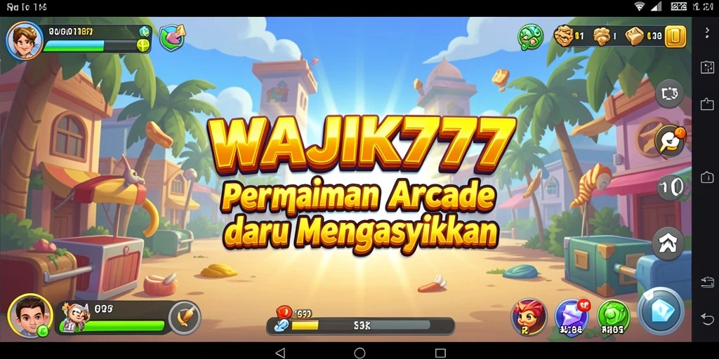 Tampilan gameplay seru dan menantang di WAJIK777.